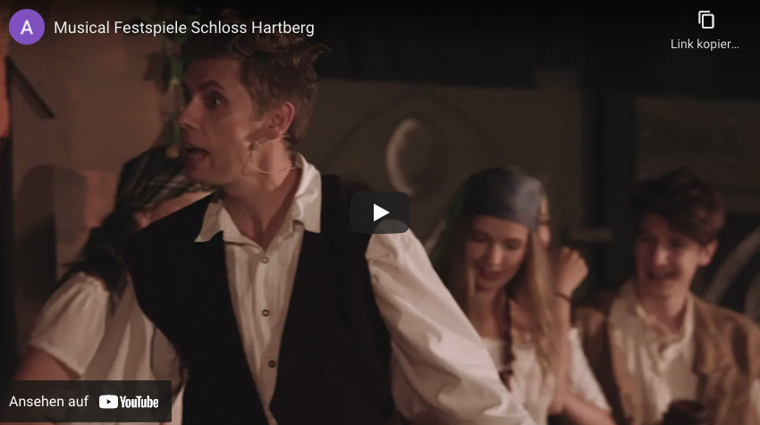 Musical Festspiele Schloss Hartberg Imagefilm auf Youtube